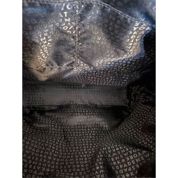 Kate Spade Women's Black Take The Cake Bon Shopper Tote Bag Size Large - Picture 7 of 11